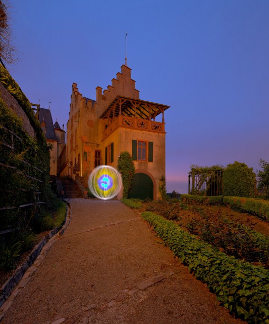 Obergrombach - Schloss Obergrombach - Magic Lightball