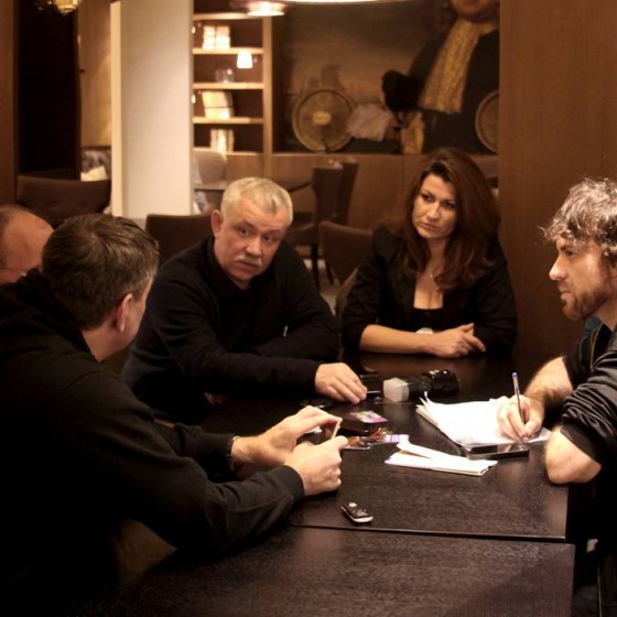 Paris -  Meeting - Eric, Sergey Anna, Hugo, Frodo & Janleonardo