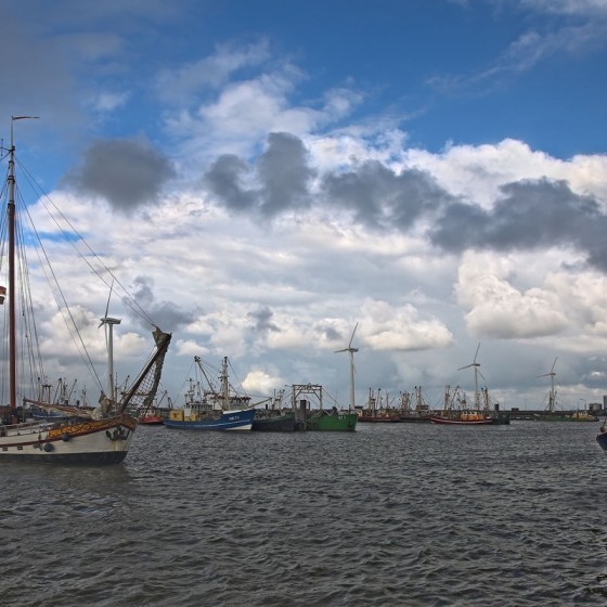 Holland - Lauwersoog - Fischereihafen