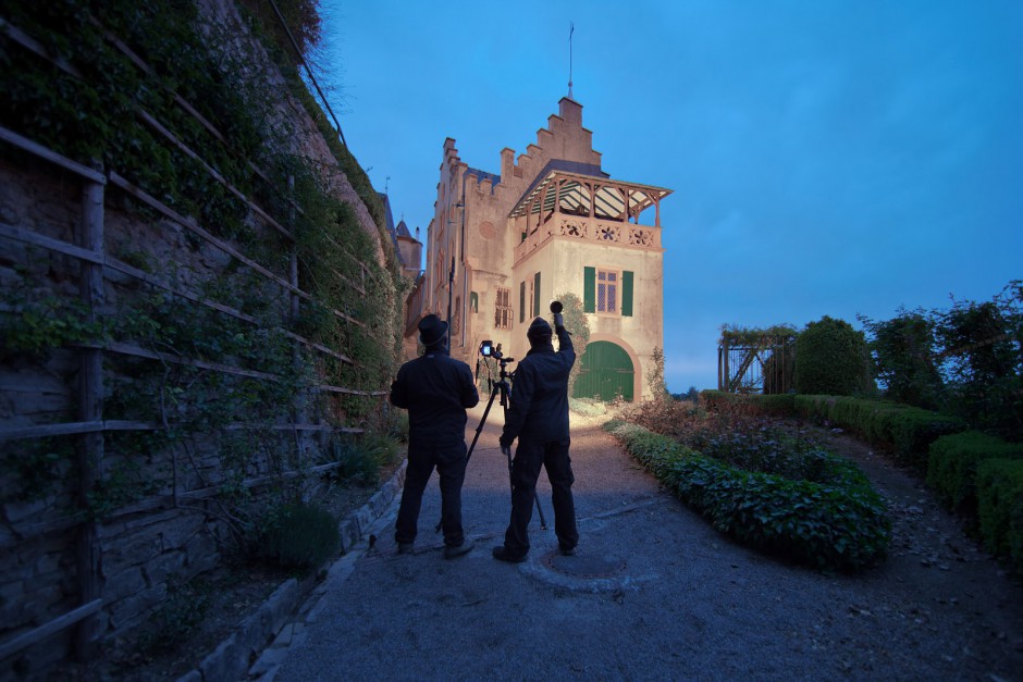 Obergrombach - MakingOf - Schloss Obergrombach - JanLeonardo wit