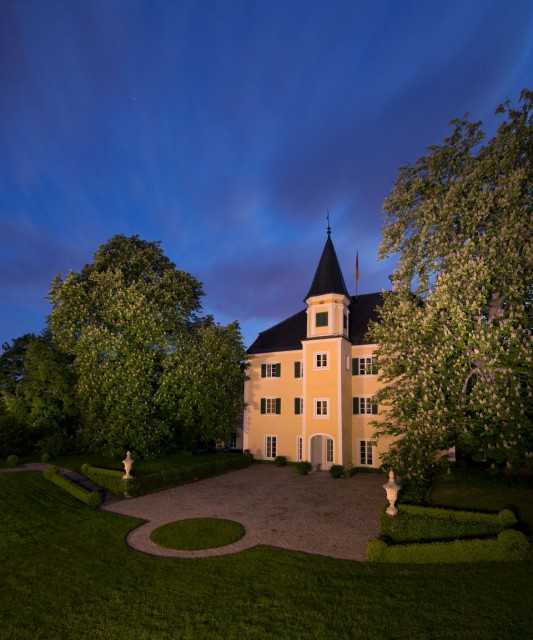 Stepperg - Schloss Stepperg - Blaue Stunde-