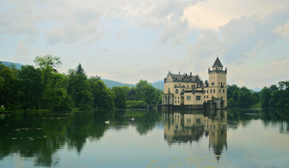 Anif - Schloss Anif - Nach dem Gewitter