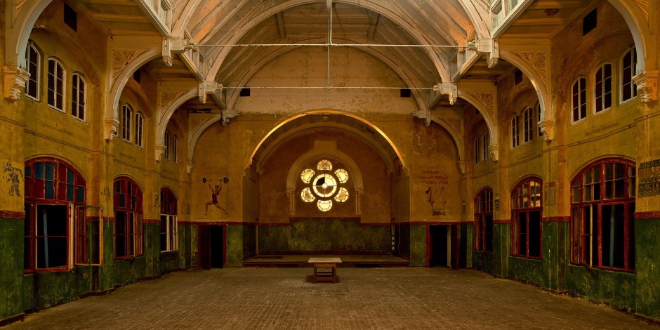 Architekturausleuchtung -Beelitz Heilstätten - Männer Speisesaal