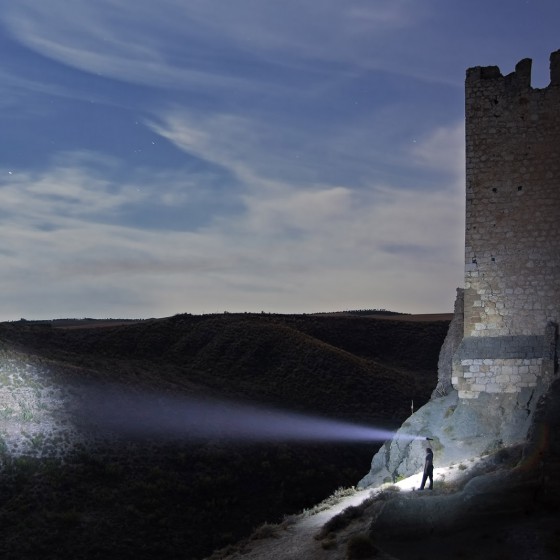 lightpainting-walther-pro-xl3000r-spain-castle-near-mardrid